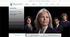 Desktop Screenshot of mcleanhospital.org